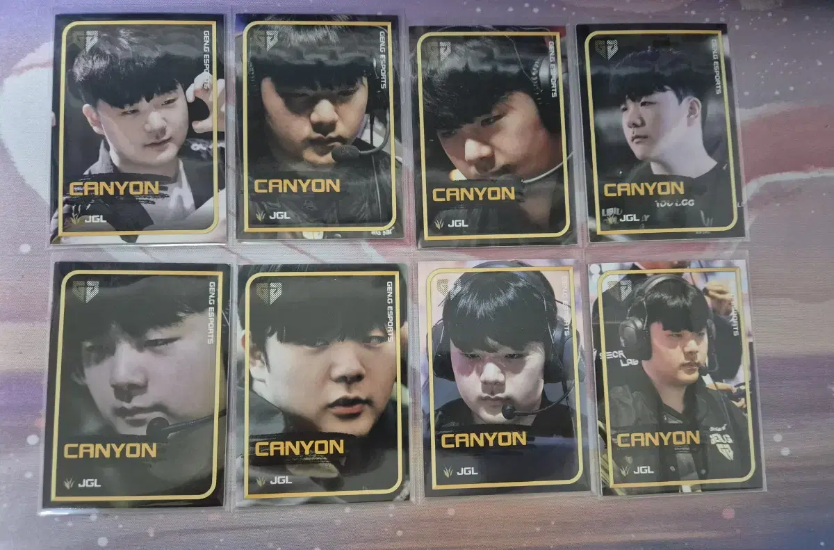 LOL Gen.G 젠지 캐니언(CANYON) 카드 풀셋